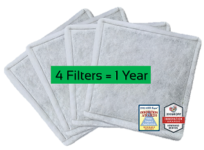 90DayFilter 4Pack Green Standard Sizes