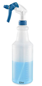 Plastic Bottles with Sprayers (32 oz)